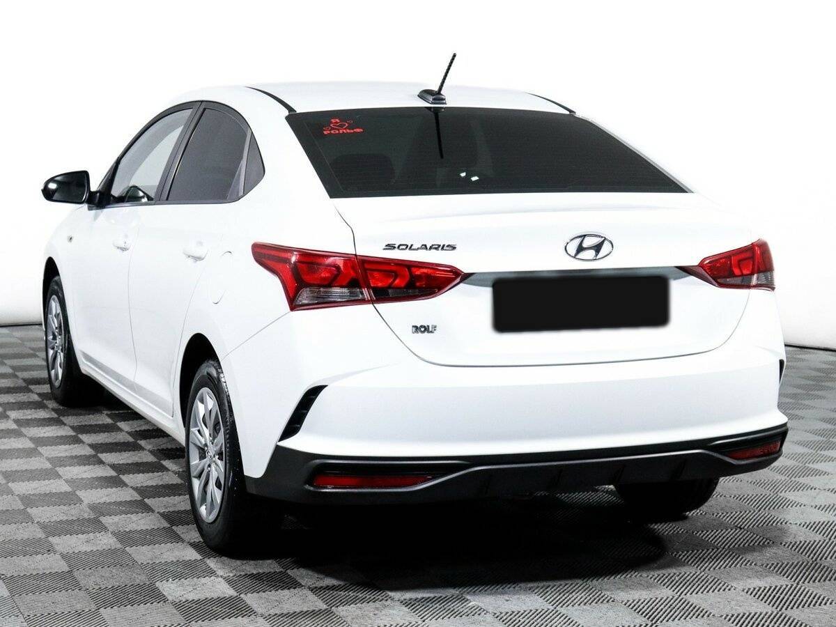 Hyundai Solaris б/у, 2021, Механическая. Фото: #5