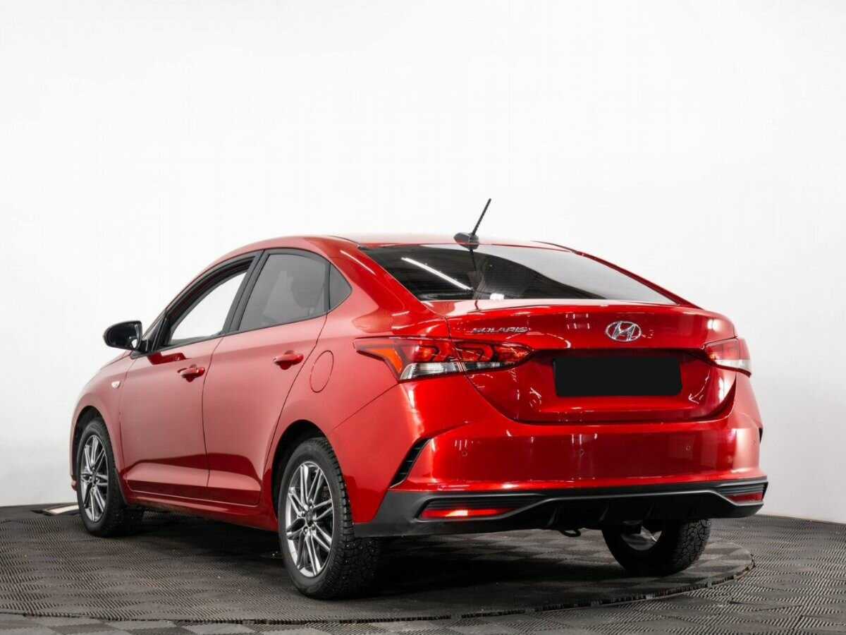 Hyundai Solaris б/у, 2021, Автоматическая. Фото: #4