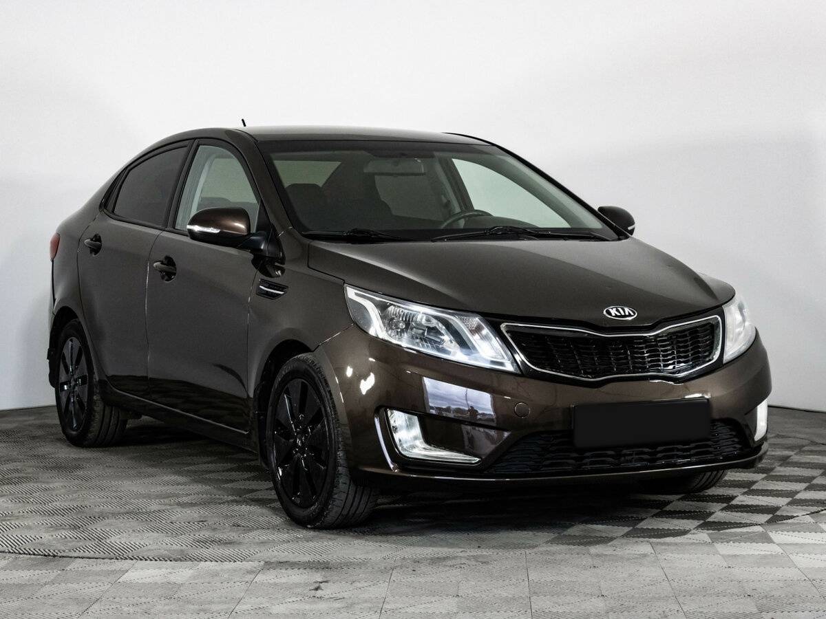Kia Rio б/у, 2014, Автоматическая. Фото: #2