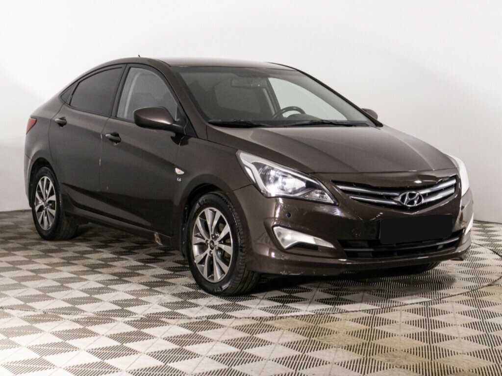 Hyundai Solaris б/у, 2015, Автоматическая. Фото: #2