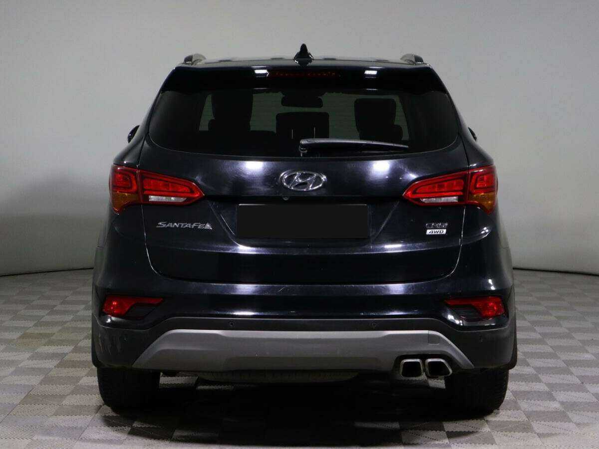 Hyundai Santa Fe б/у, 2017, Автоматическая. Фото: #3