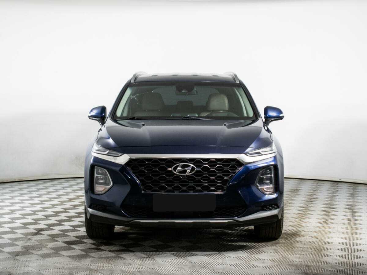 Hyundai Santa Fe б/у, 2018, Автоматическая. Фото: #1