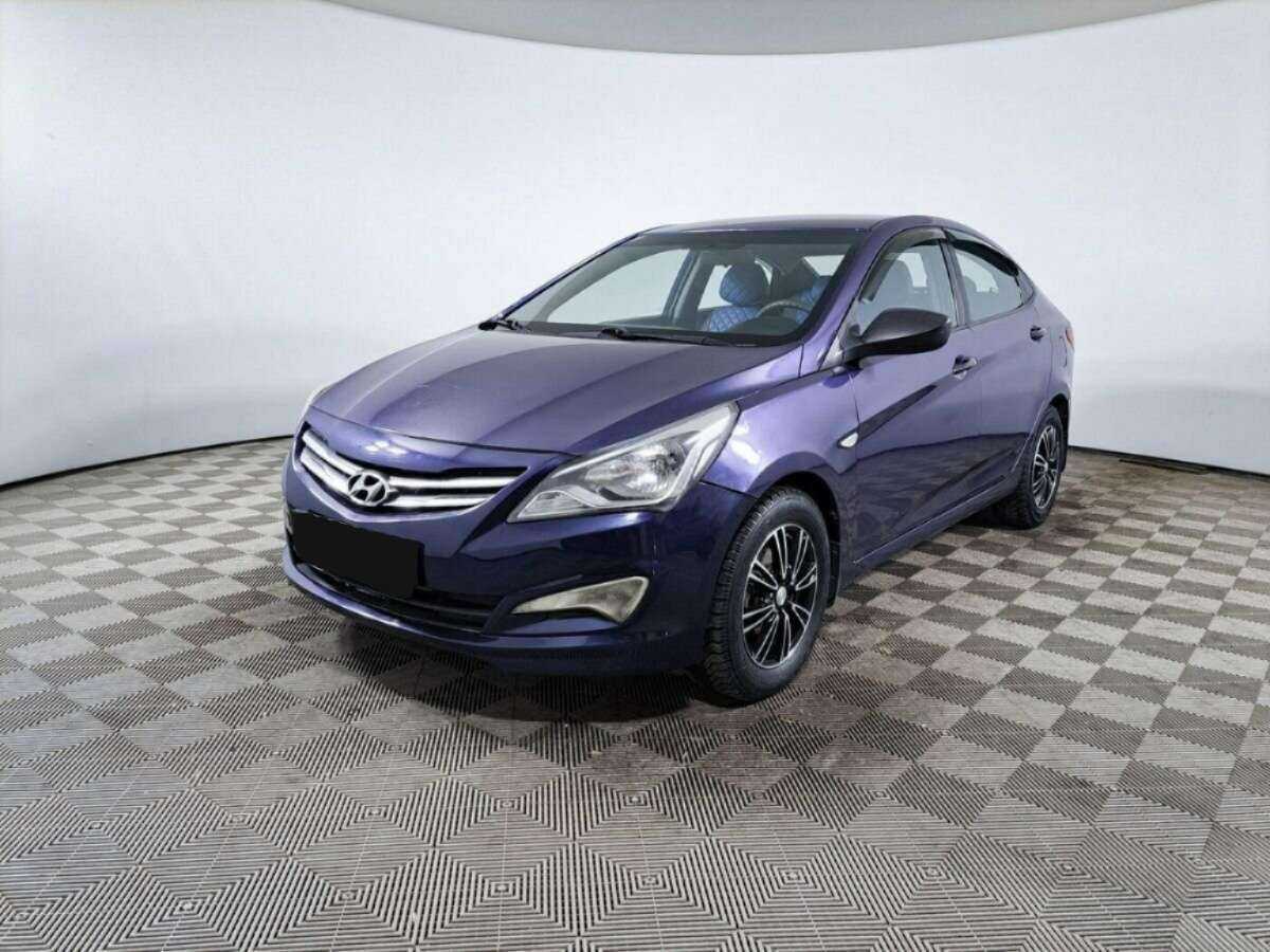 Hyundai Solaris б/у, 2014, Механическая. Фото: #0