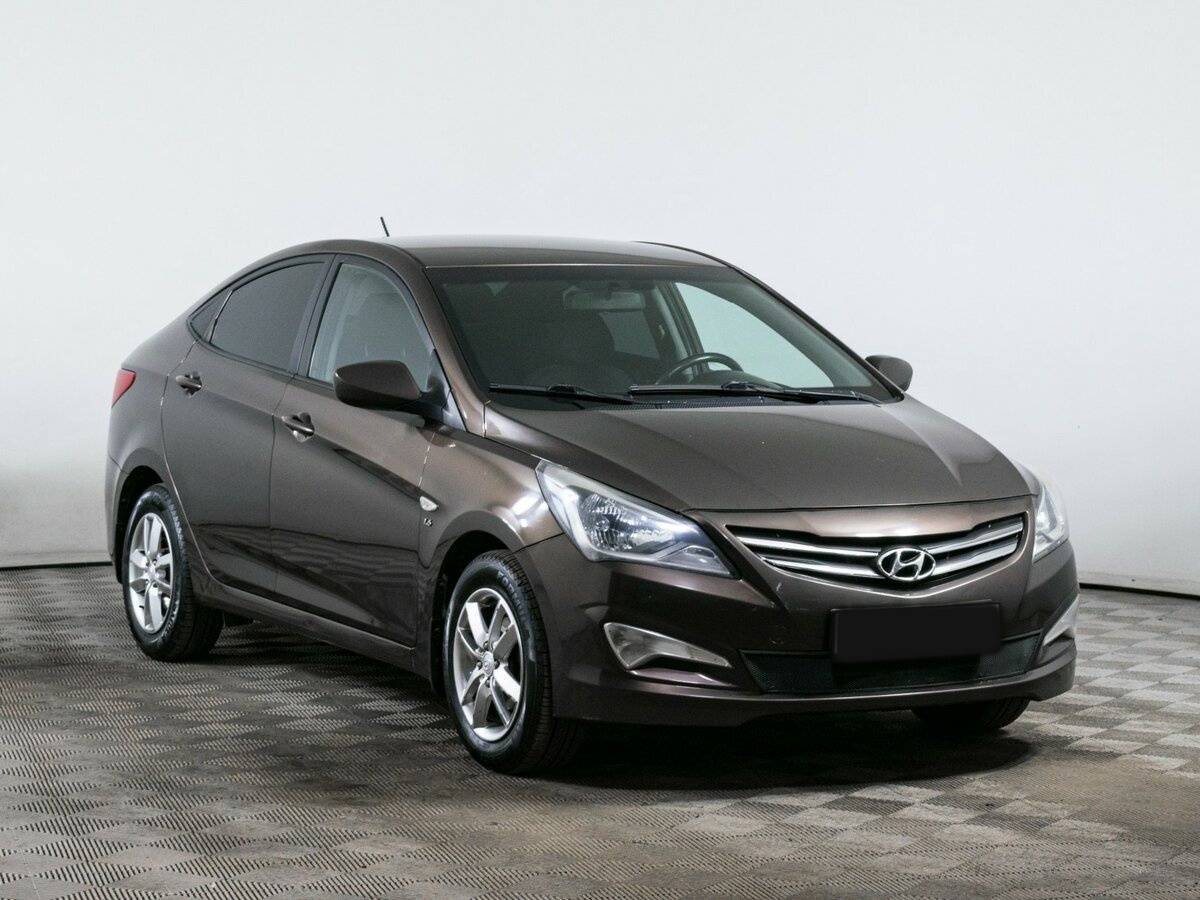 Hyundai Solaris б/у, 2014, Автоматическая. Фото: #2