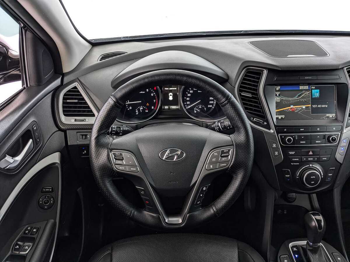 Hyundai Santa Fe б/у, 2017, Автоматическая. Фото: #17