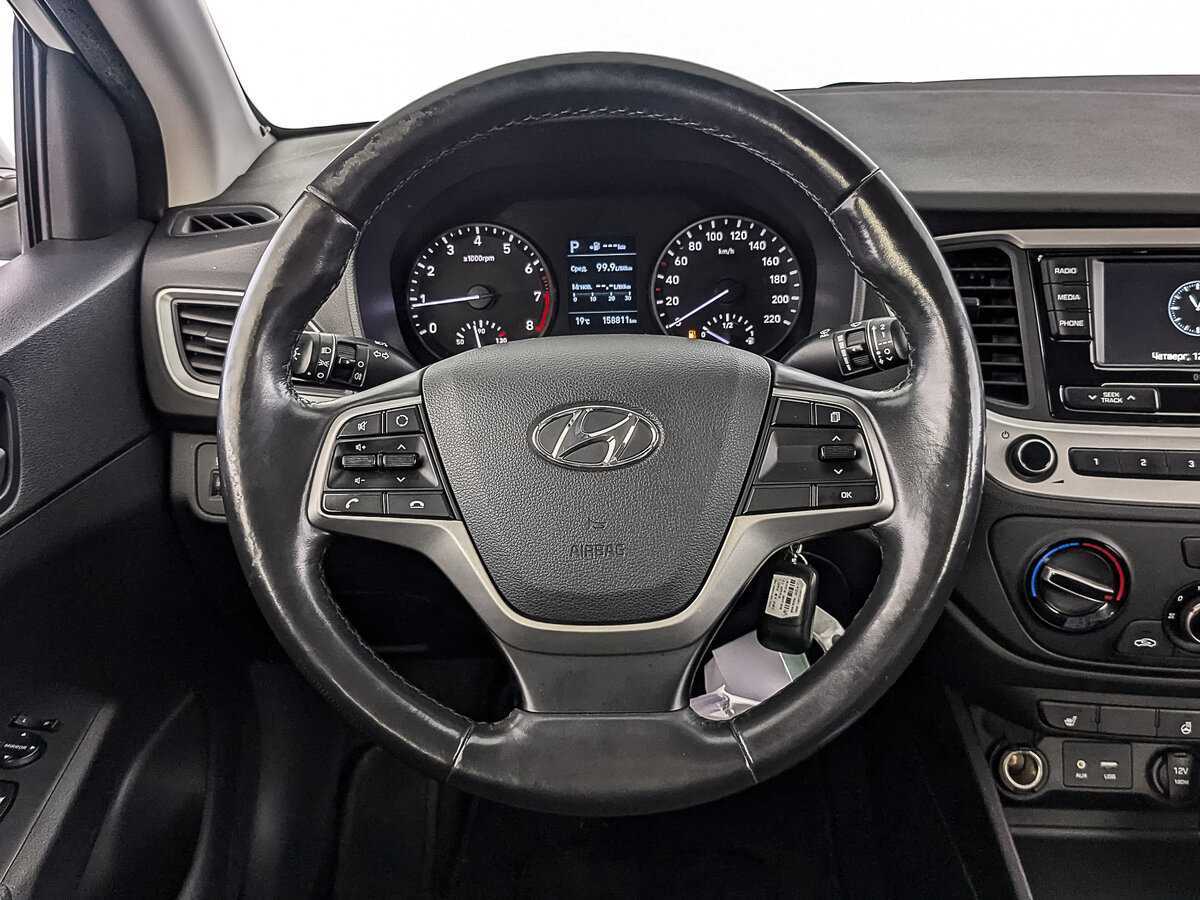 Hyundai Solaris б/у, 2017, Автоматическая. Фото: #21