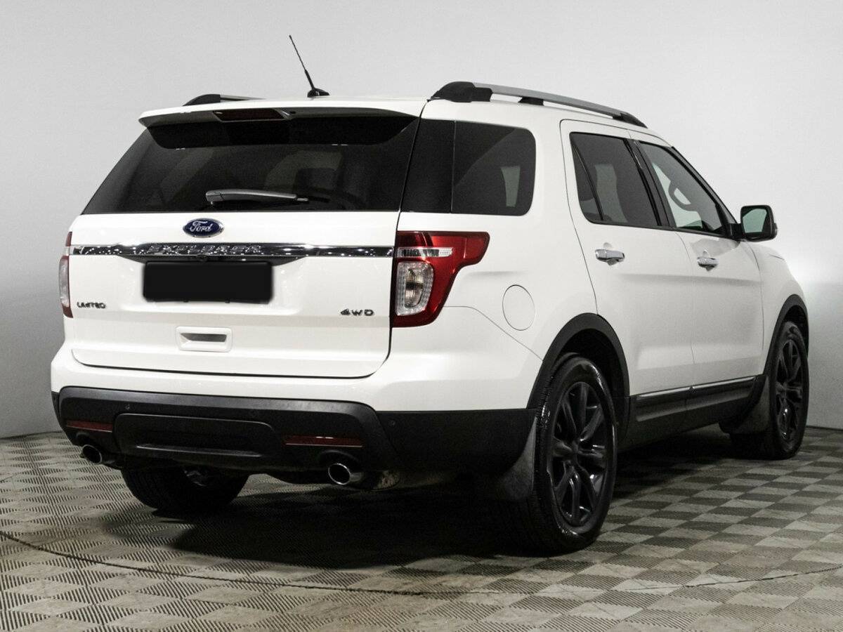 Ford Explorer б/у, 2012, Автоматическая. Фото: #3