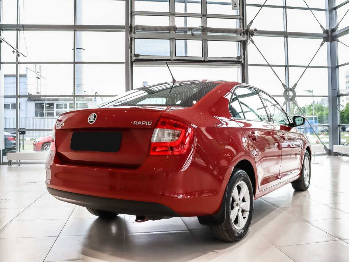 Skoda Rapid б/у, 2014, Роботизированная. Фото: #4