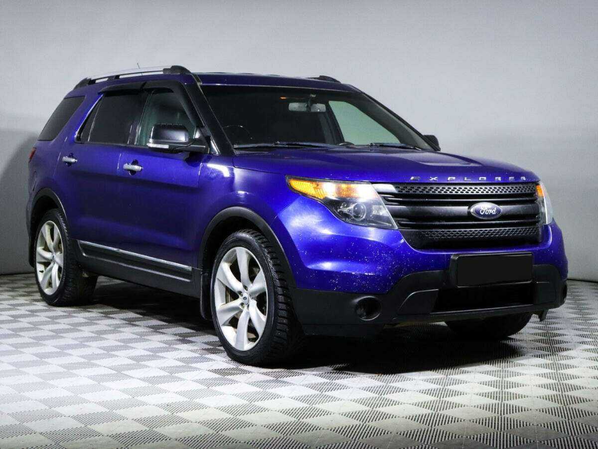 Ford Explorer б/у, 2014, Автоматическая. Фото: #2