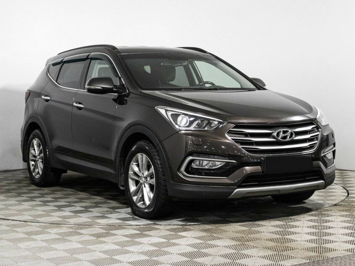 Hyundai Santa Fe б/у, 2017, Автоматическая. Фото: #2