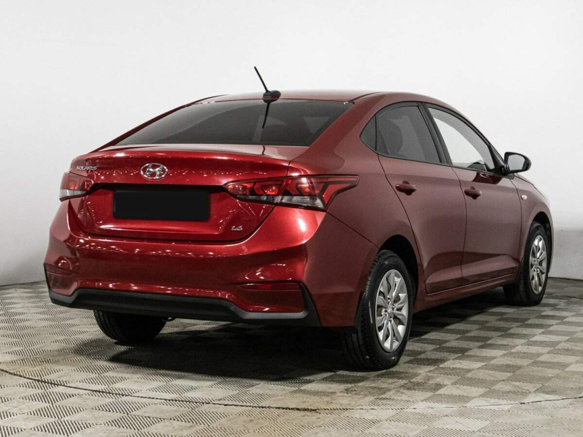 Hyundai Solaris б/у, 2018, Автоматическая. Фото: #4