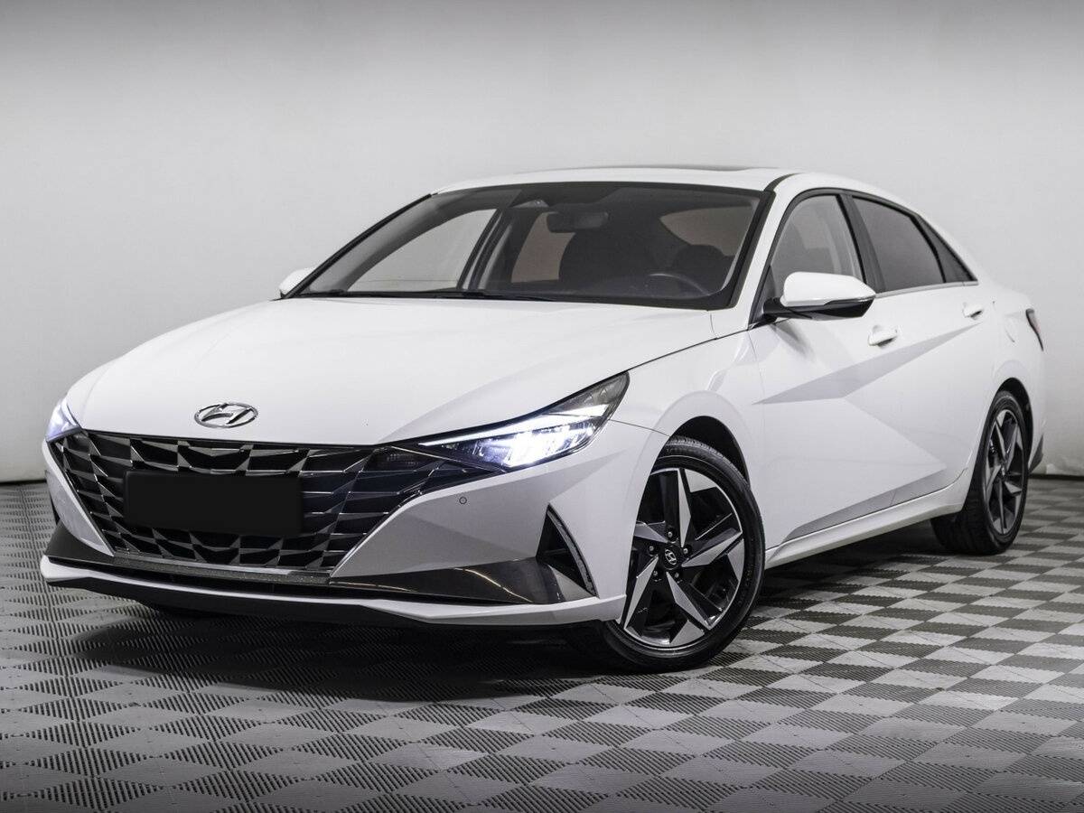Hyundai Elantra б/у, 2021, Вариатор. Фото: #0