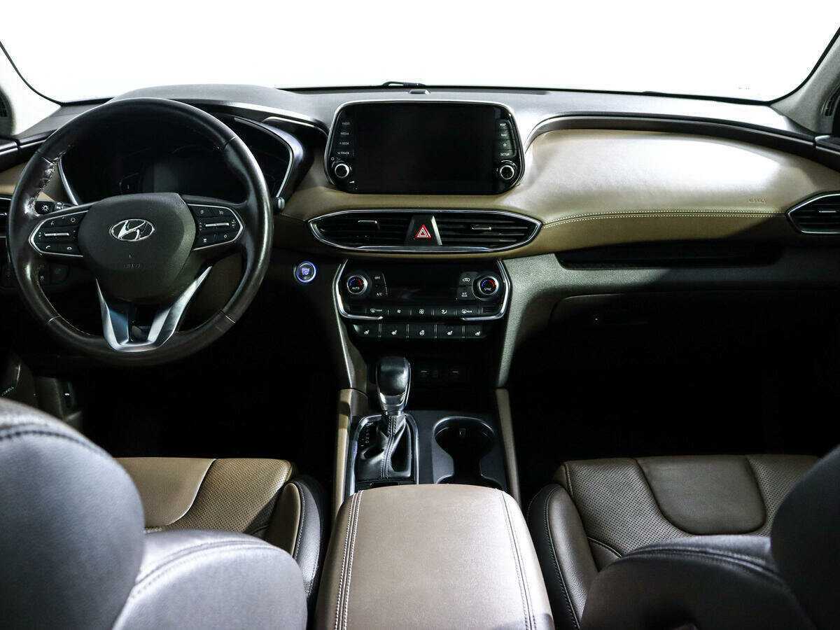 Hyundai Santa Fe б/у, 2020, Автоматическая. Фото: #9