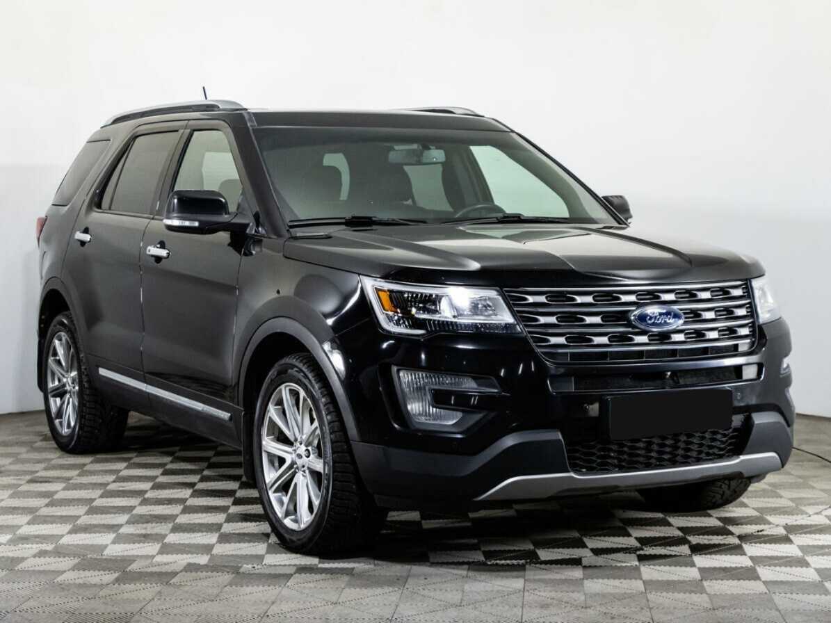 Ford Explorer б/у, 2016, Автоматическая. Фото: #2