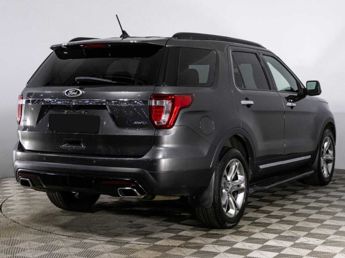 Ford Explorer б/у, 2017, Автоматическая. Фото: #4