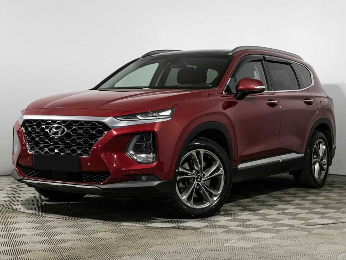 Hyundai Santa Fe б/у, 2019, Автоматическая. Фото: #0