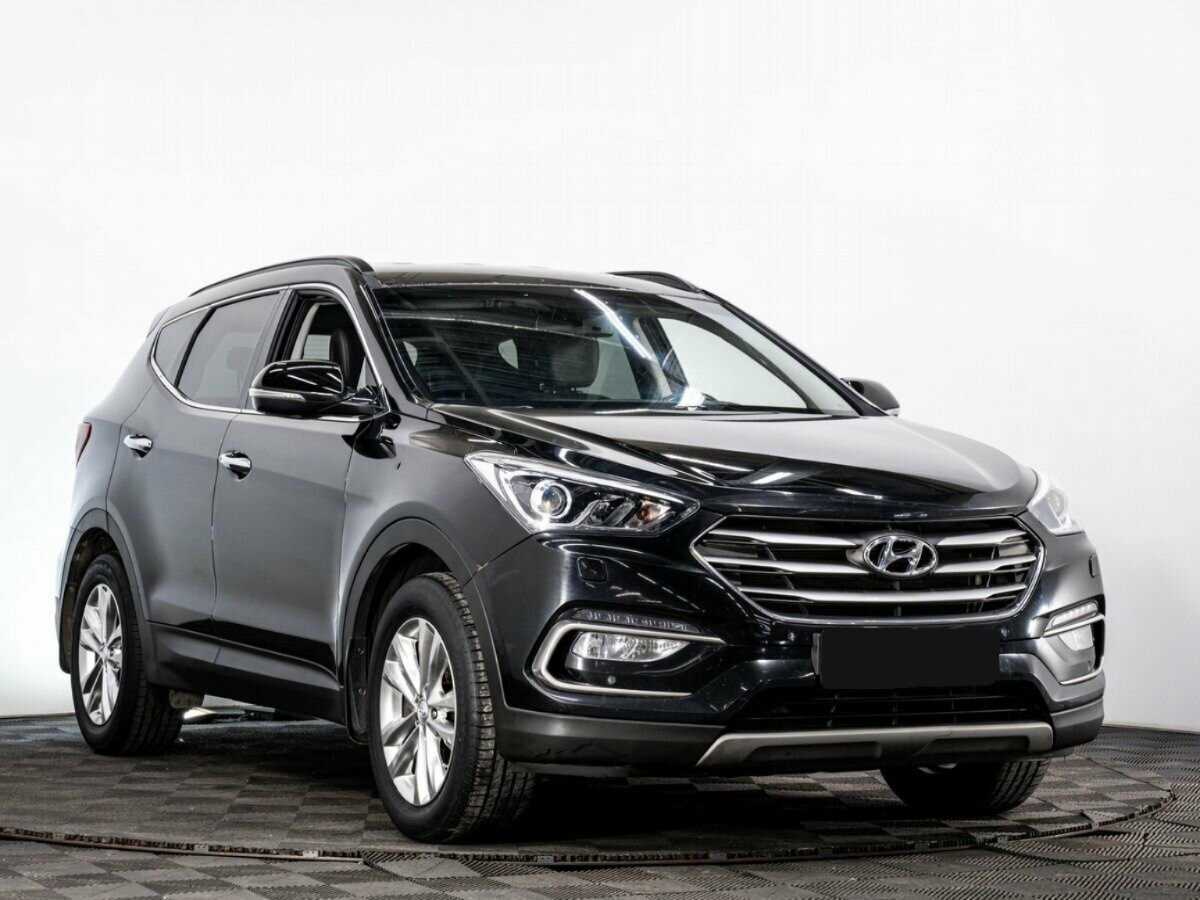 Hyundai Santa Fe б/у, 2017, Автоматическая. Фото: #2