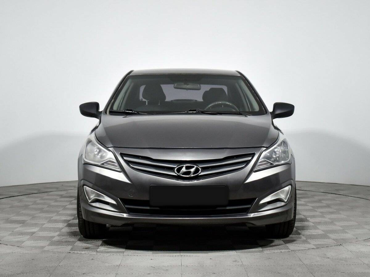Hyundai Solaris б/у, 2014, Механическая. Фото: #1