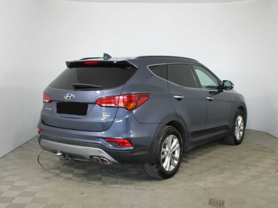 Hyundai Santa Fe б/у, 2018, Автоматическая. Фото: #3