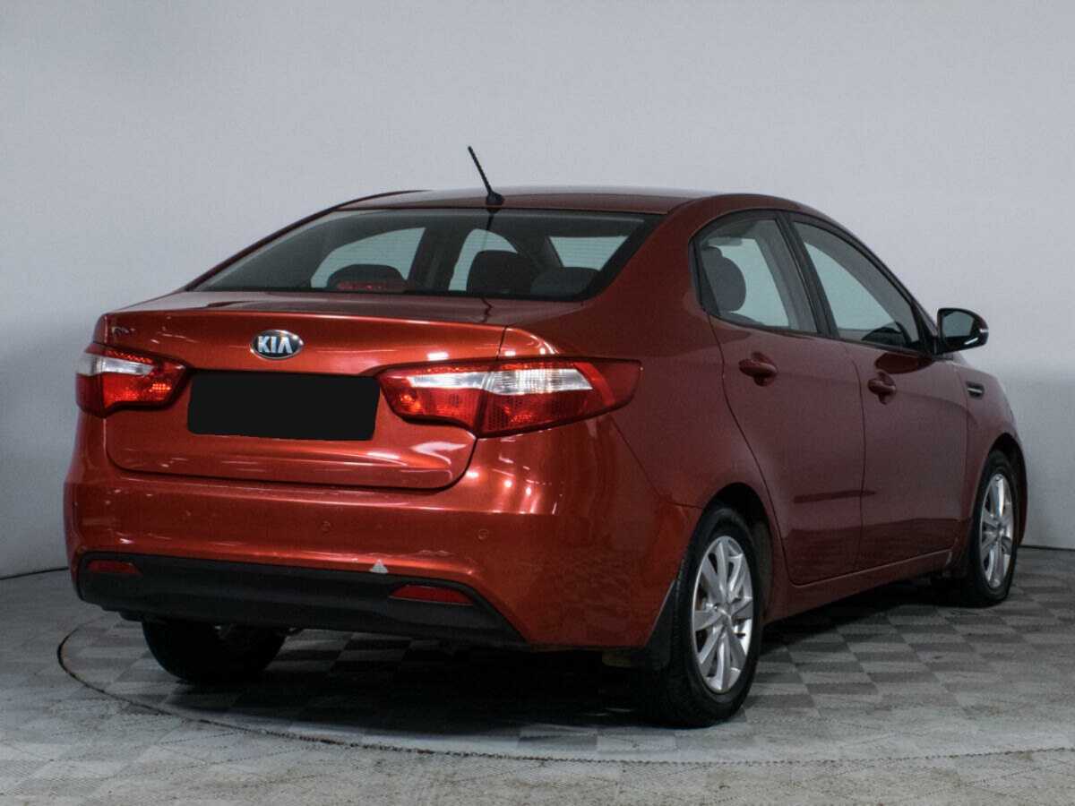 Kia Rio б/у, 2013, Механическая. Фото: #4