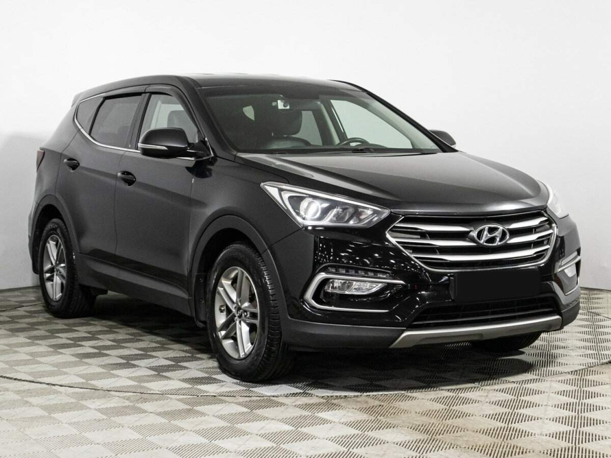 Hyundai Santa Fe б/у, 2017, Автоматическая. Фото: #2