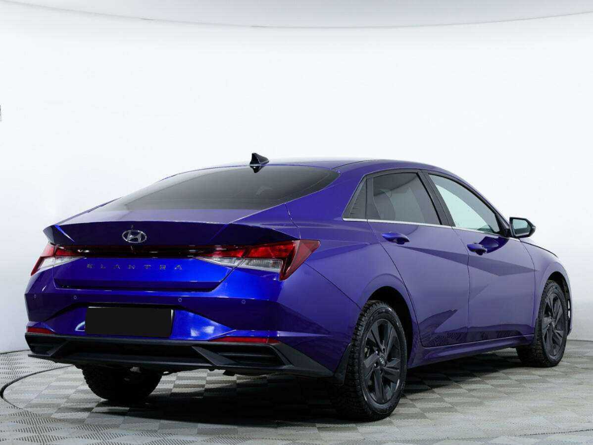 Hyundai Elantra б/у, 2021, Автоматическая. Фото: #3