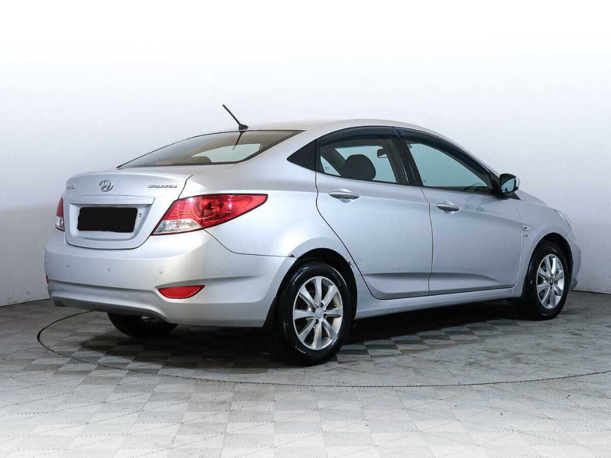 Hyundai Solaris б/у, 2012, Автоматическая. Фото: #3
