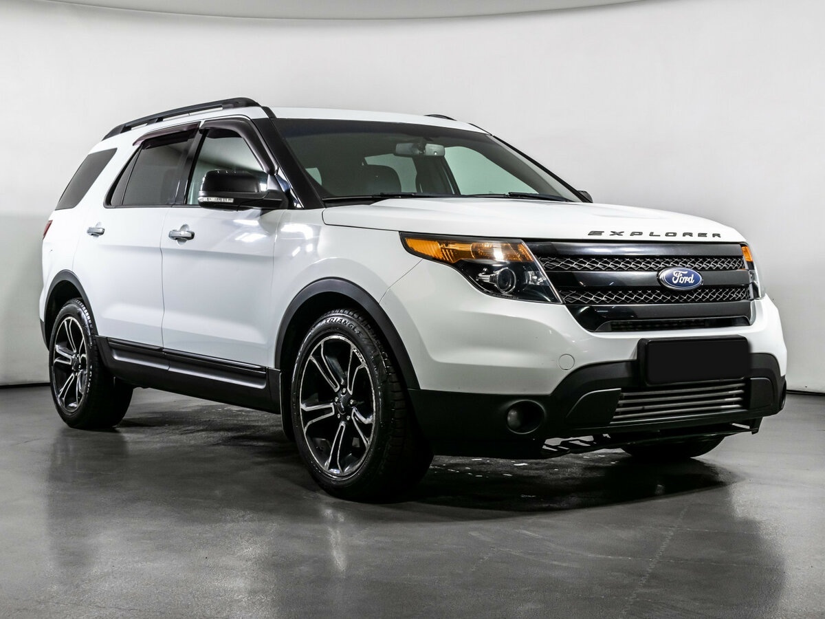 Ford Explorer б/у, 2013, Автоматическая. Фото: #2