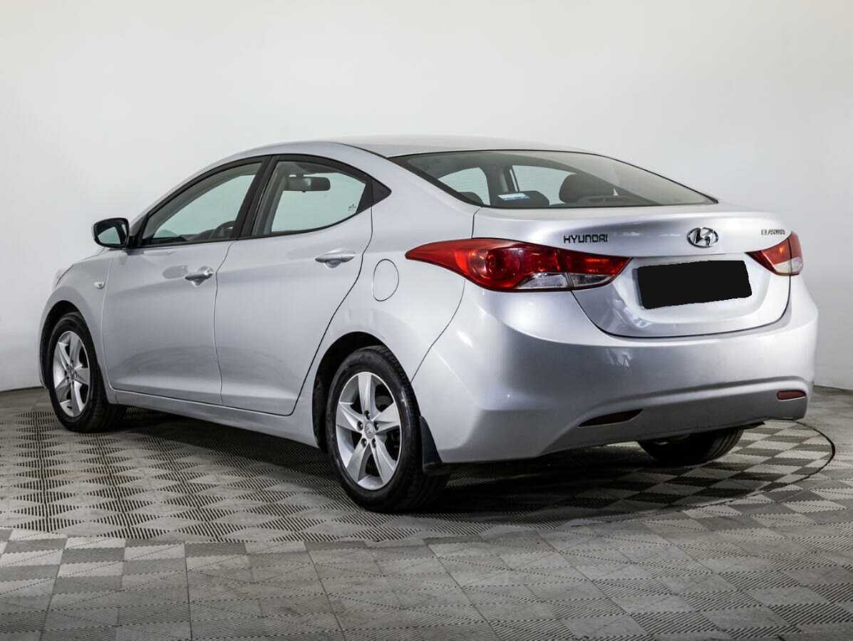 Hyundai Elantra б/у, 2013, Механическая. Фото: #6