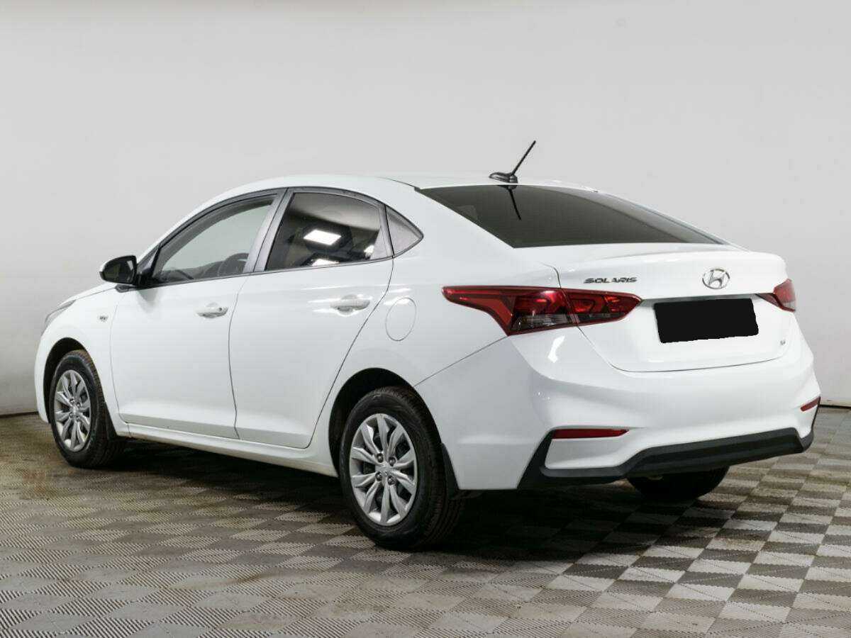 Hyundai Solaris б/у, 2018, Автоматическая. Фото: #4