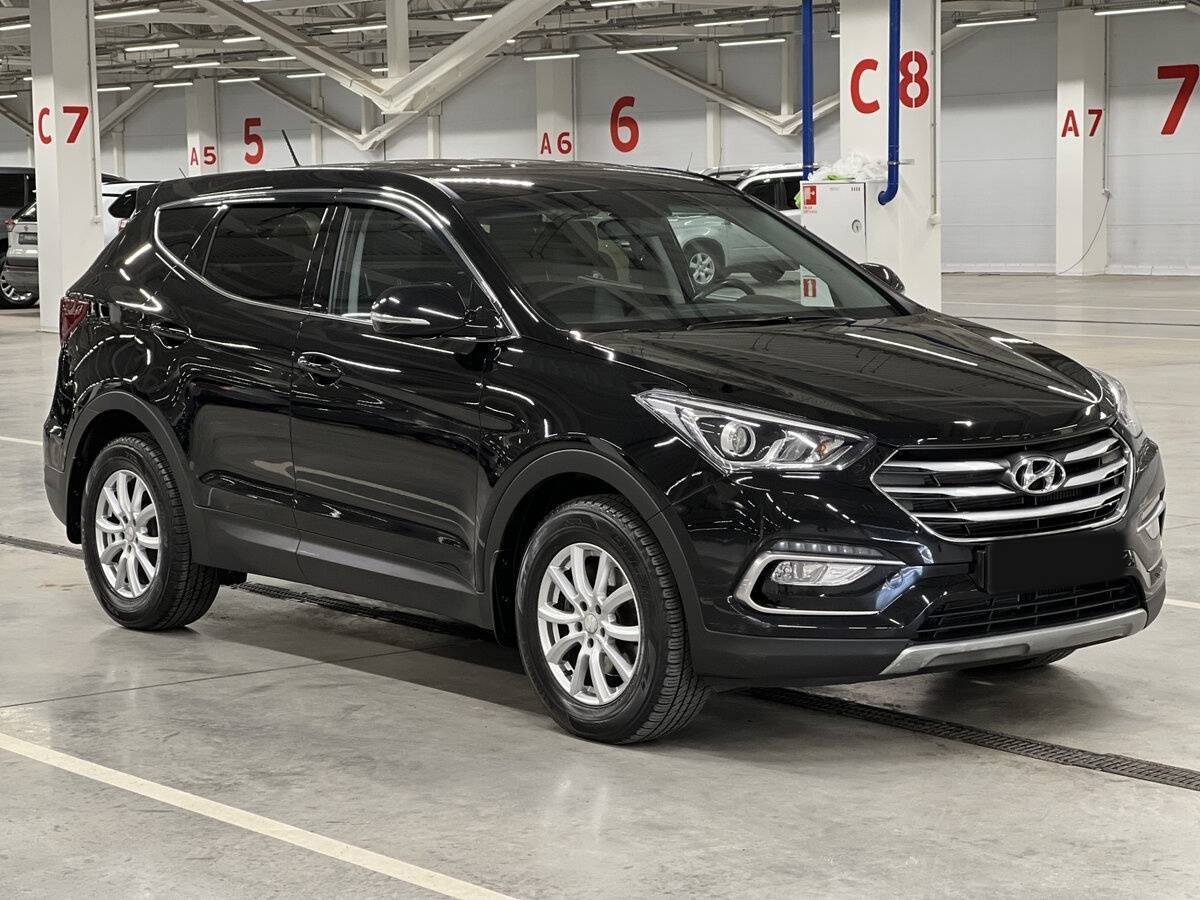 Hyundai Santa Fe б/у, 2015, Автоматическая. Фото: #2