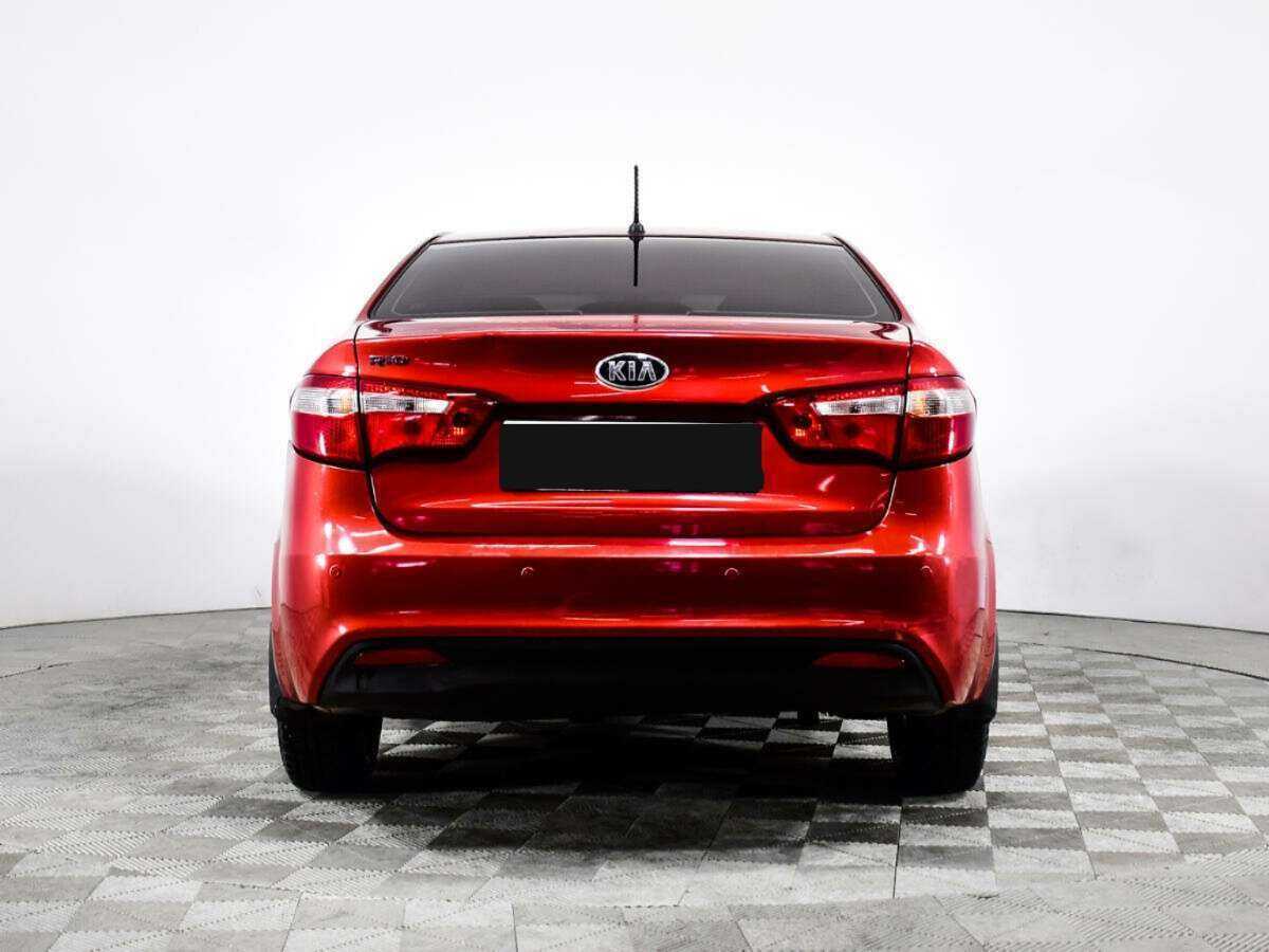 Kia Rio б/у, 2013, Автоматическая. Фото: #4