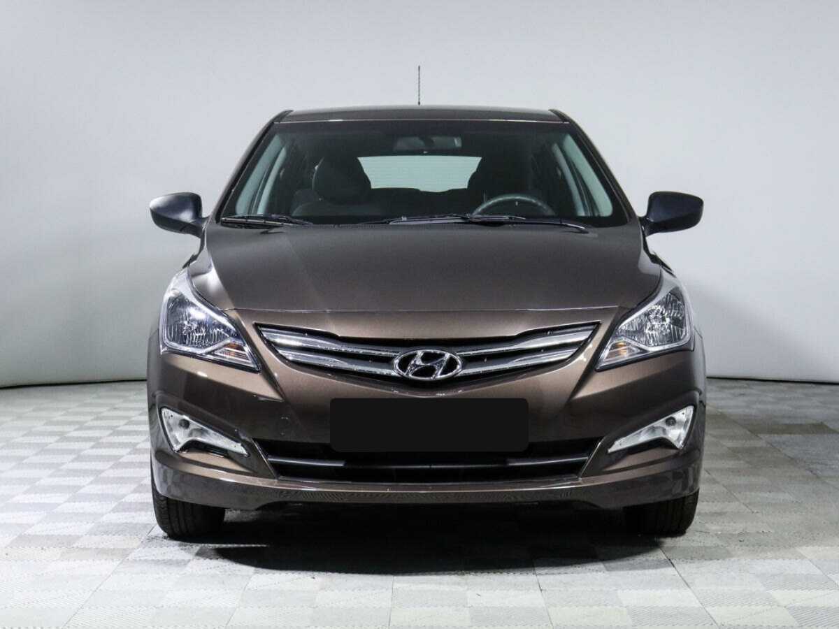 Hyundai Solaris б/у, 2016, Механическая. Фото: #1