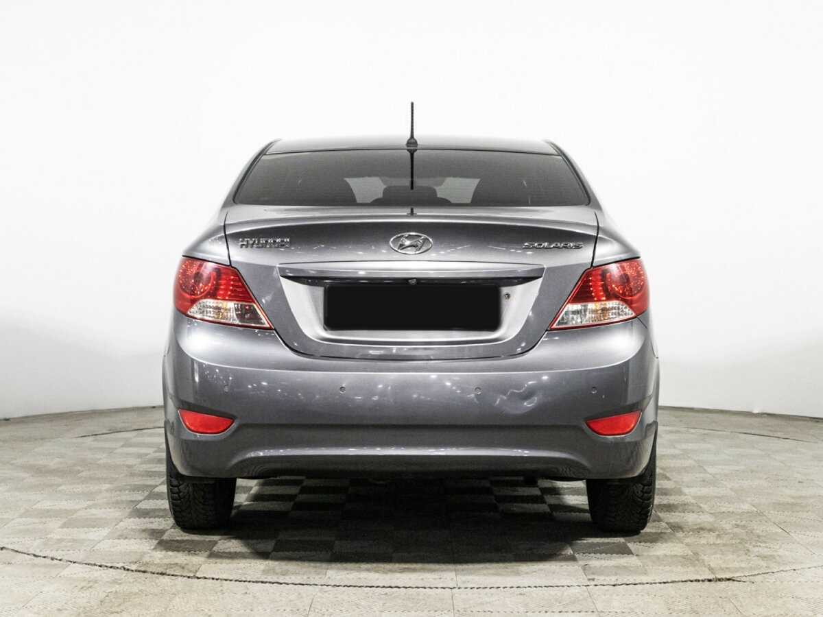 Hyundai Solaris б/у, 2013, Механическая. Фото: #5