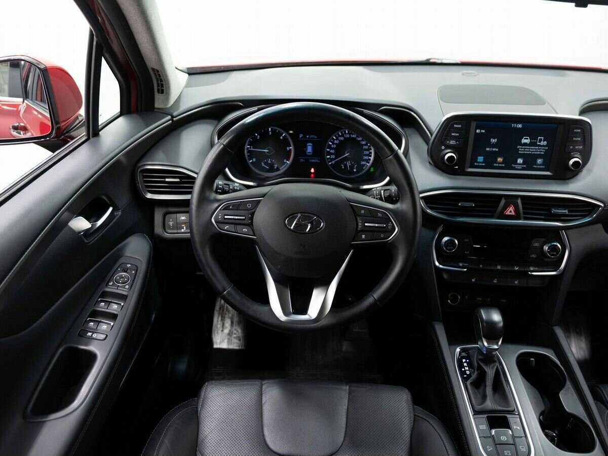 Hyundai Santa Fe б/у, 2019, Автоматическая. Фото: #13