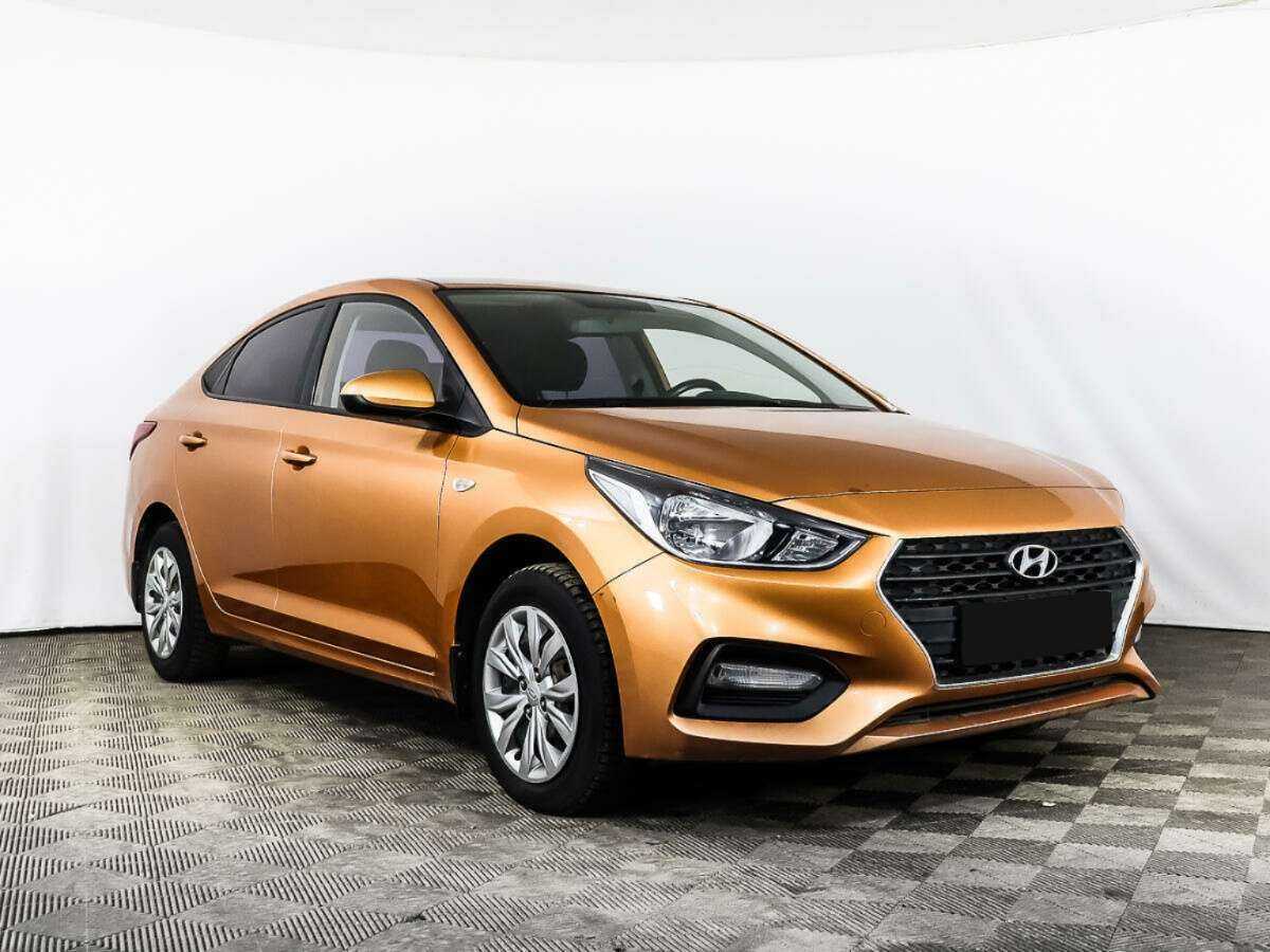 Hyundai Solaris б/у, 2017, Автоматическая. Фото: #2