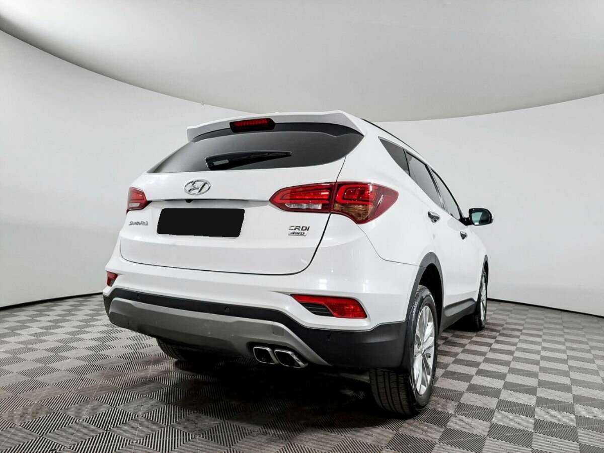 Hyundai Santa Fe б/у, 2017, Автоматическая. Фото: #4