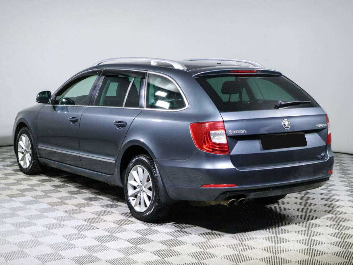 Skoda Superb б/у, 2013, Роботизированная. Фото: #6
