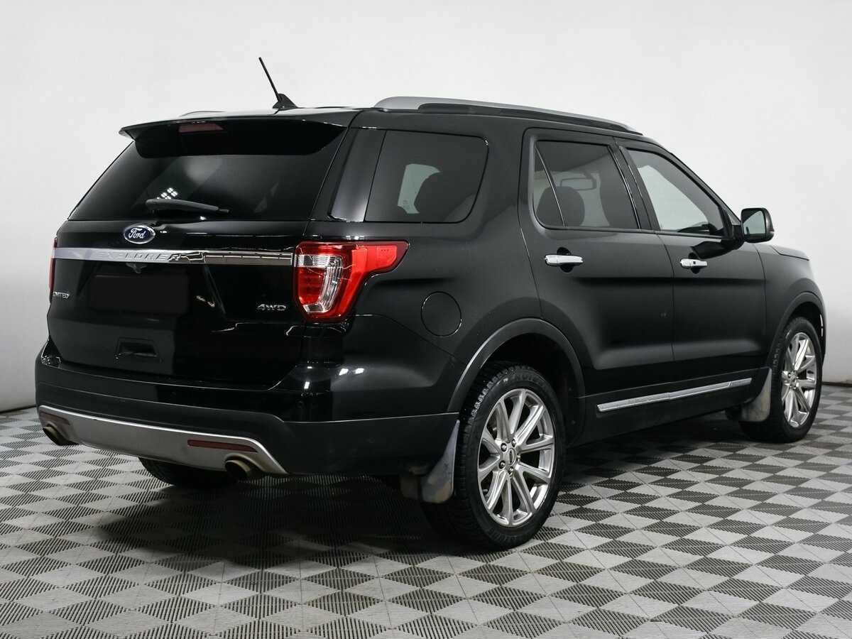 Ford Explorer б/у, 2016, Автоматическая. Фото: #3
