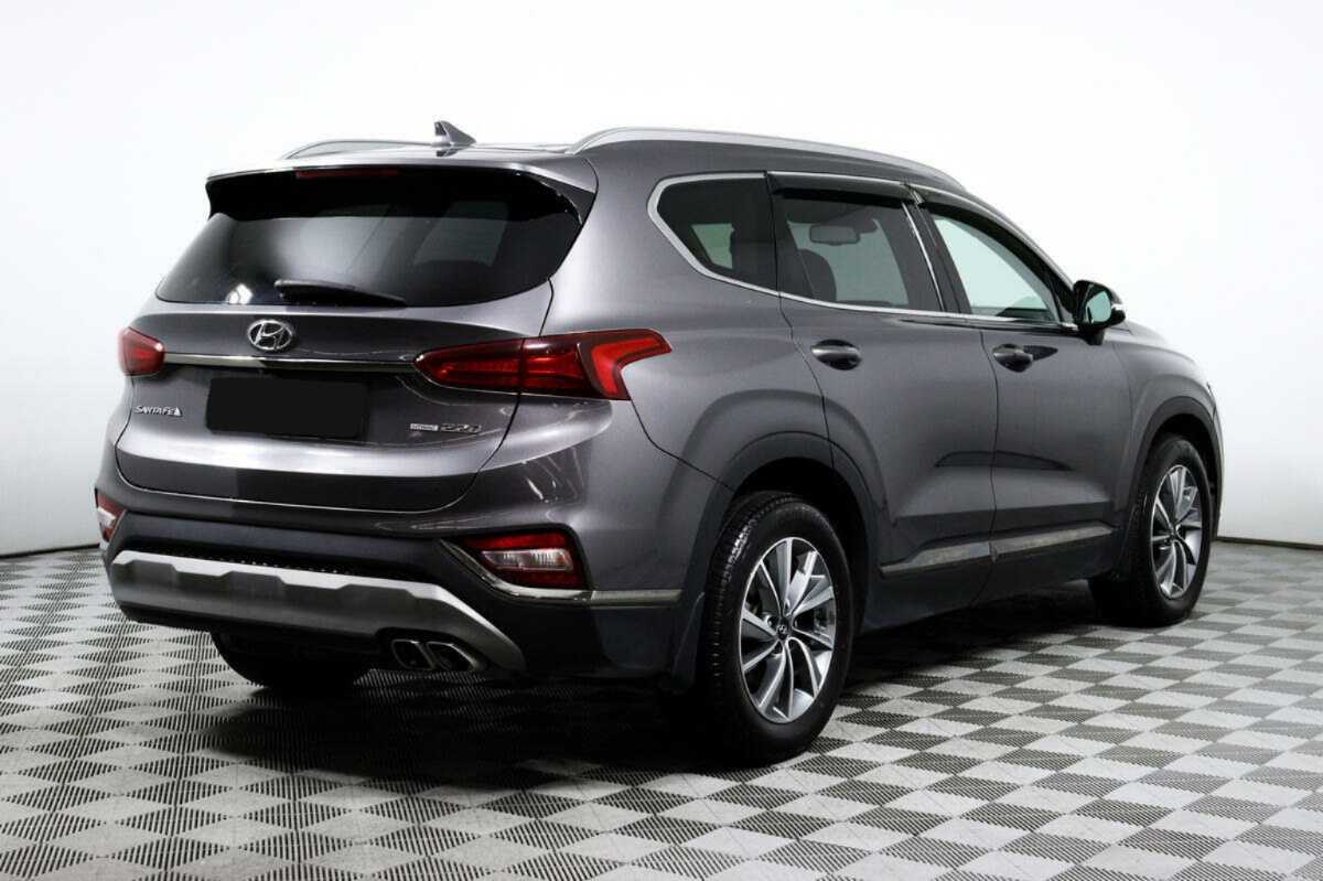 Hyundai Santa Fe б/у, 2019, Автоматическая. Фото: #4