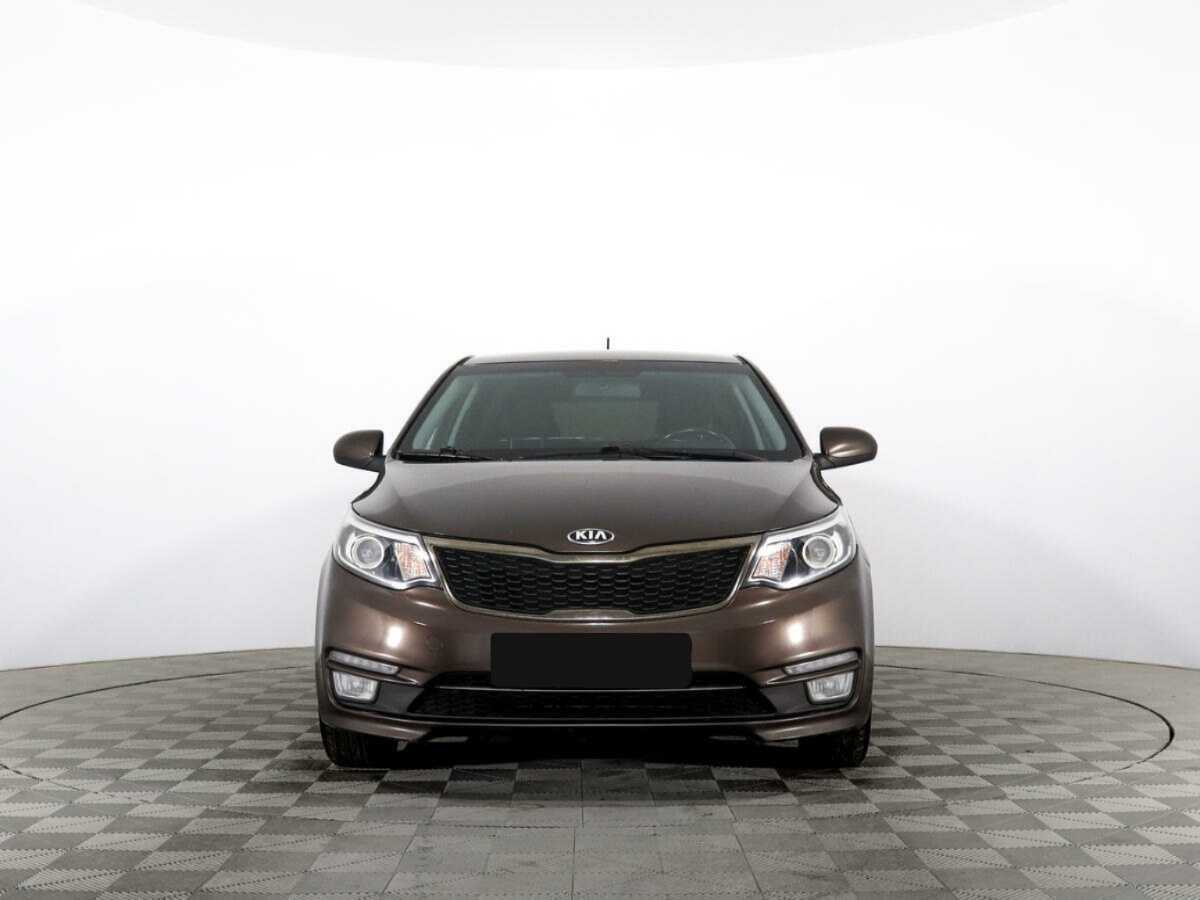 Kia Rio б/у, 2016, Механическая. Фото: #1