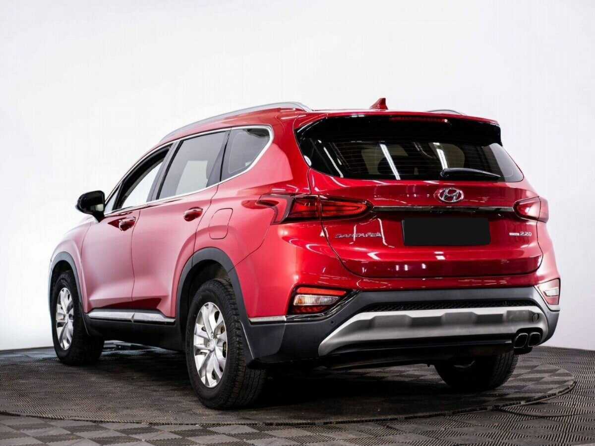 Hyundai Santa Fe б/у, 2019, Автоматическая. Фото: #3