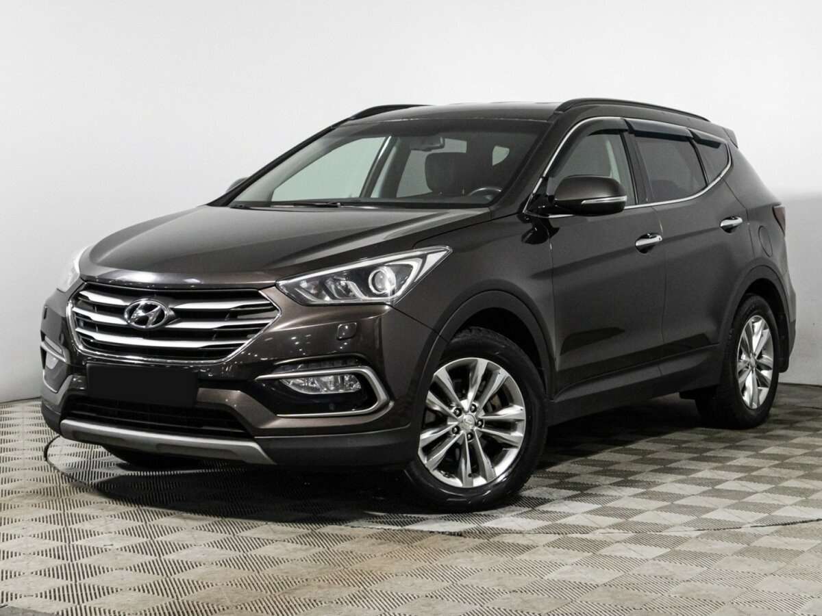 Hyundai Santa Fe б/у, 2017, Автоматическая. Фото: #0