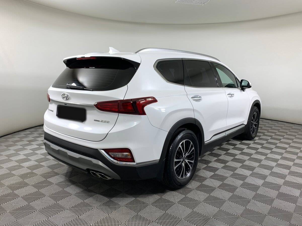 Hyundai Santa Fe б/у, 2019, Автоматическая. Фото: #4