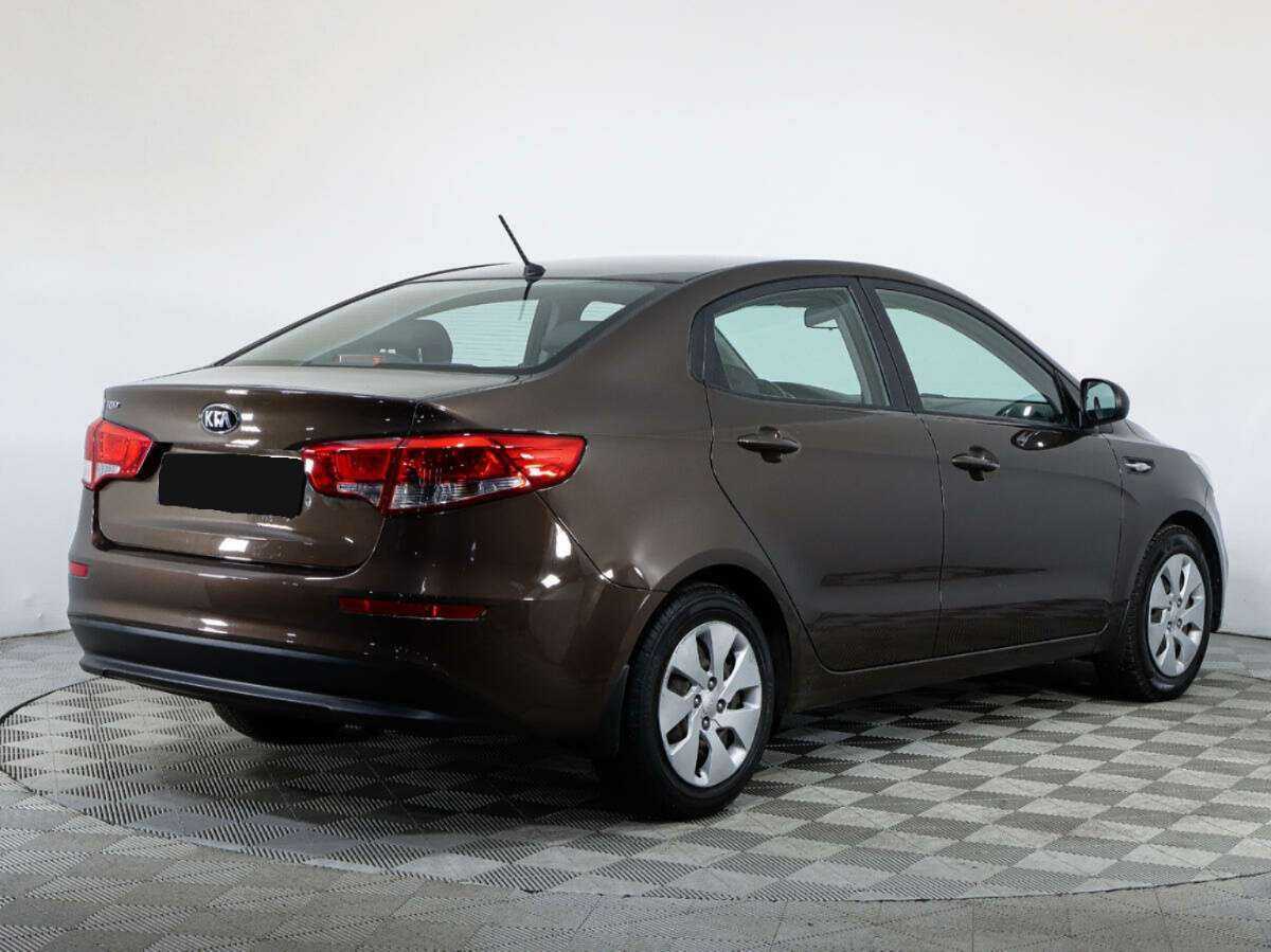 Kia Rio б/у, 2016, Механическая. Фото: #4