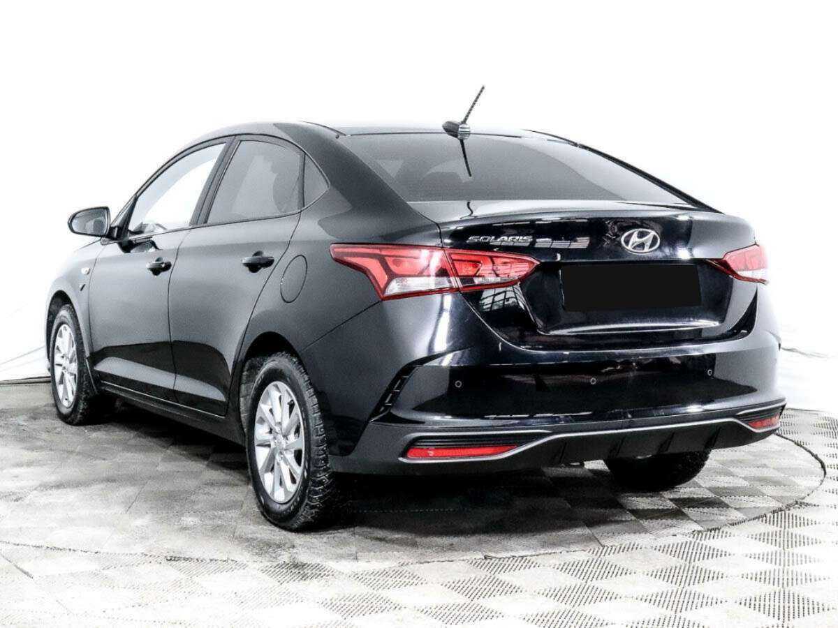 Hyundai Solaris б/у, 2021, Автоматическая. Фото: #4