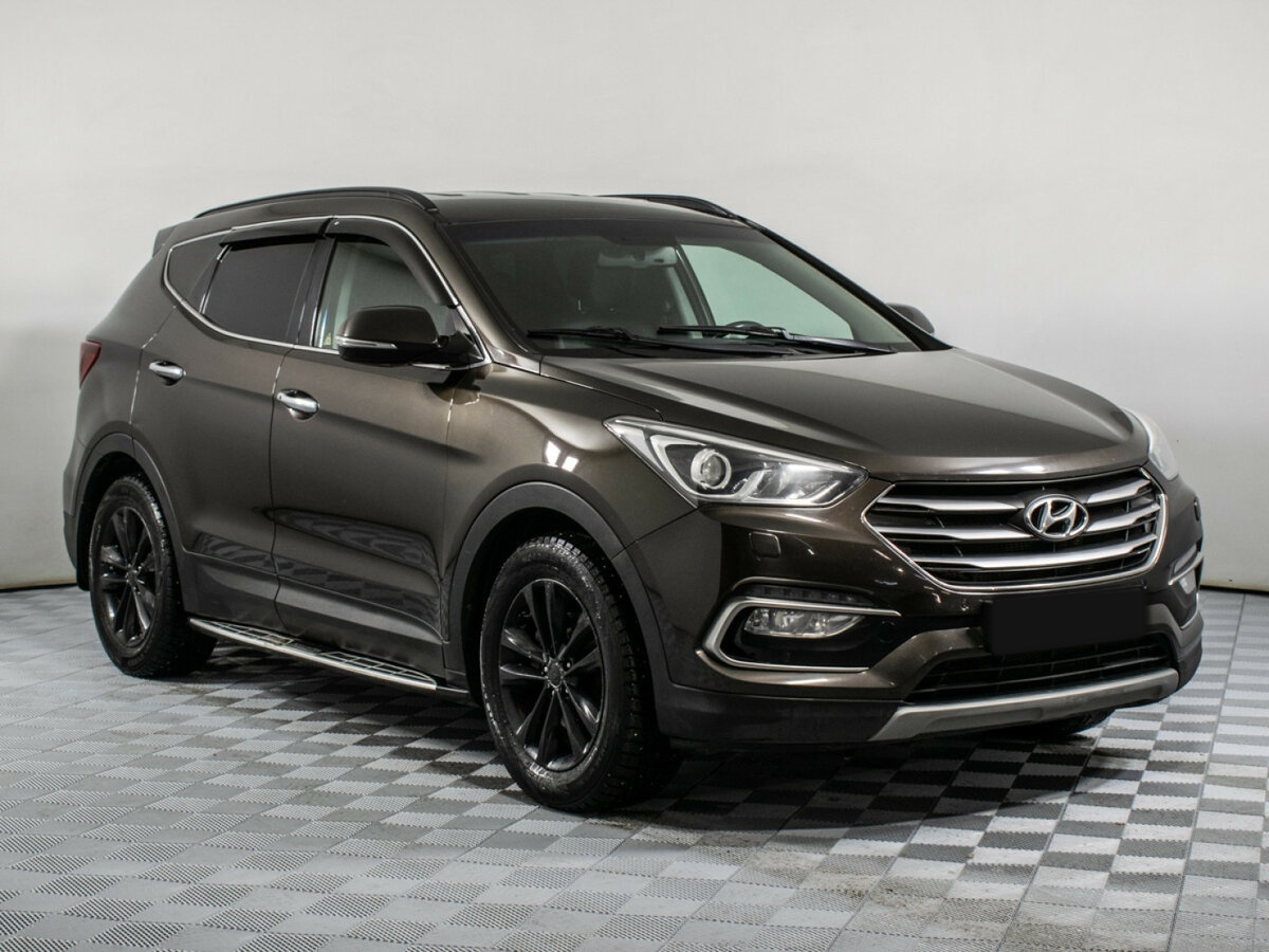 Hyundai Santa Fe б/у, 2017, Автоматическая. Фото: #2