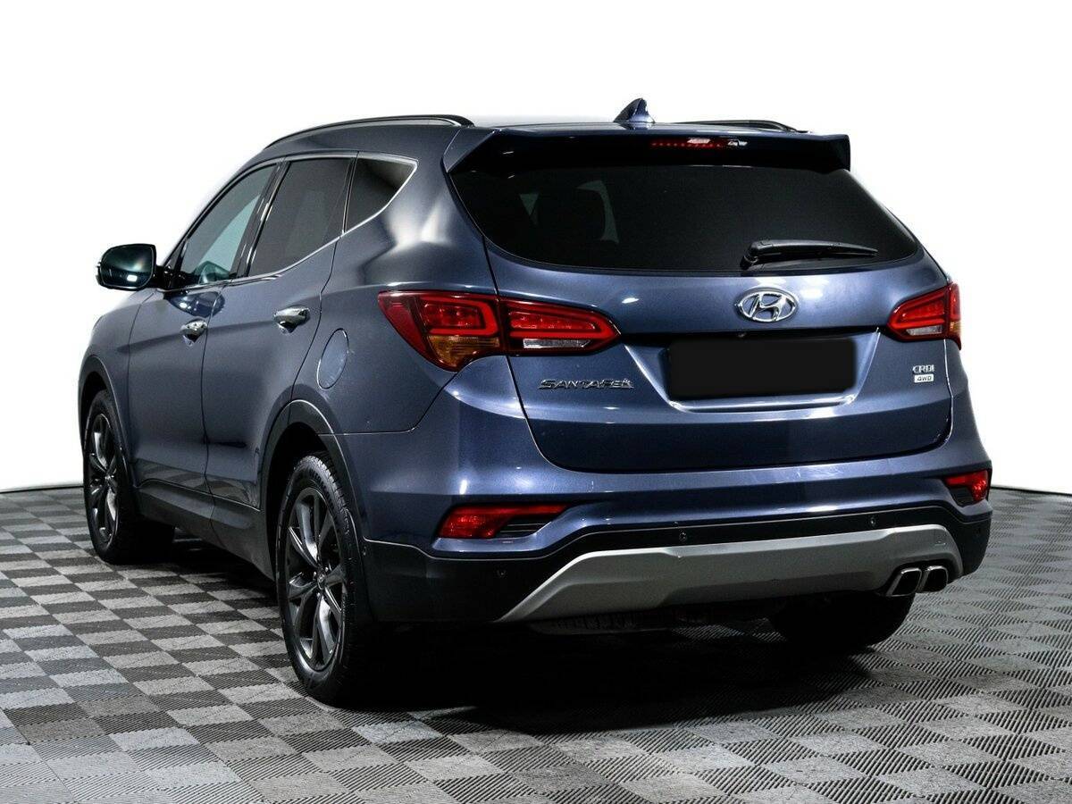 Hyundai Santa Fe б/у, 2017, Автоматическая. Фото: #6