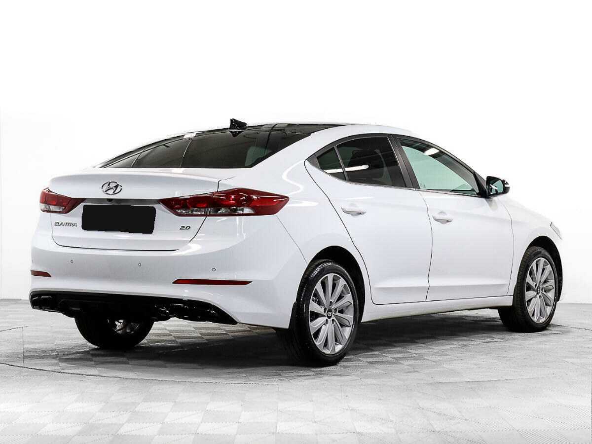 Hyundai Elantra б/у, 2017, Автоматическая. Фото: #3