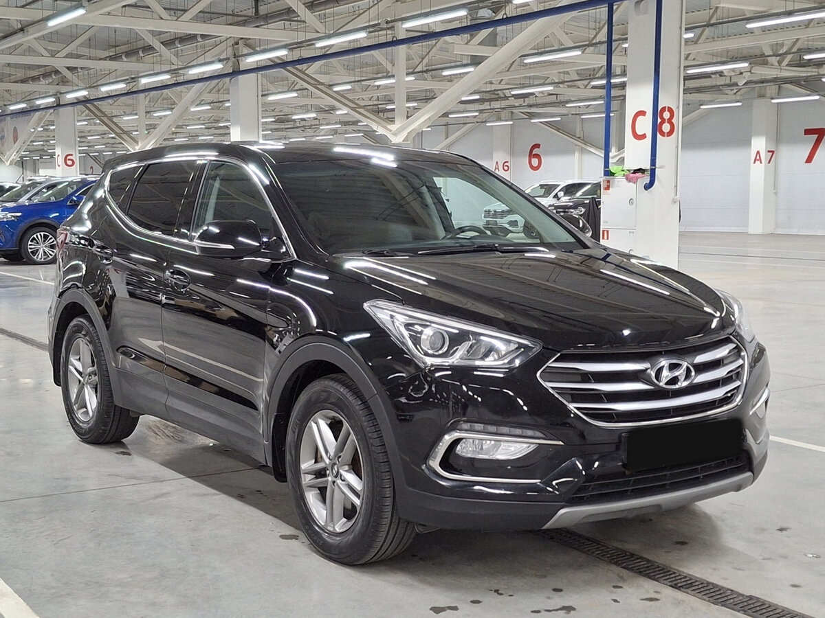 Hyundai Santa Fe б/у, 2018, Автоматическая. Фото: #2